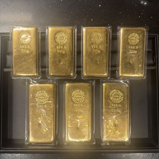 純金 インゴットの買取実績